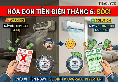 GIẬT MÌNH VÌ HÓA ĐƠN TIỀN ĐIỆN THÁNG 6? THỦ PHẠM KHÔNG CHỈ DO THỜI TIẾT!