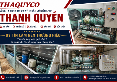 Máy nén kho lạnh Thanh Quyền: Báo giá thi công trọn gói 2026