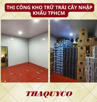 THI CÔNG KHO LẠNH TẠI BÌNH THẠNH TPHCM