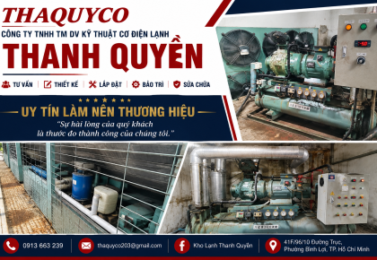 Máy nén kho lạnh Thanh Quyền: Báo giá thi công trọn gói 2026